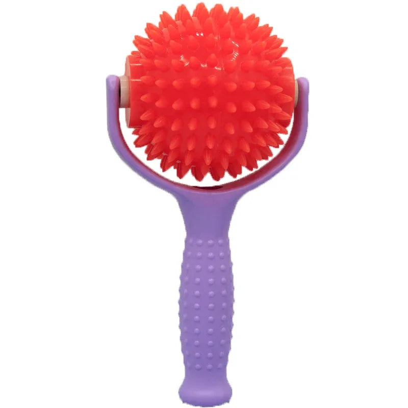 Stacheliger Massage-Rollenball | Triggerpunkt-Massager für Körper, Hände & Füße | Muskelentspannung & Akupressur-Stimulation Igelbälle Kaufschwan®