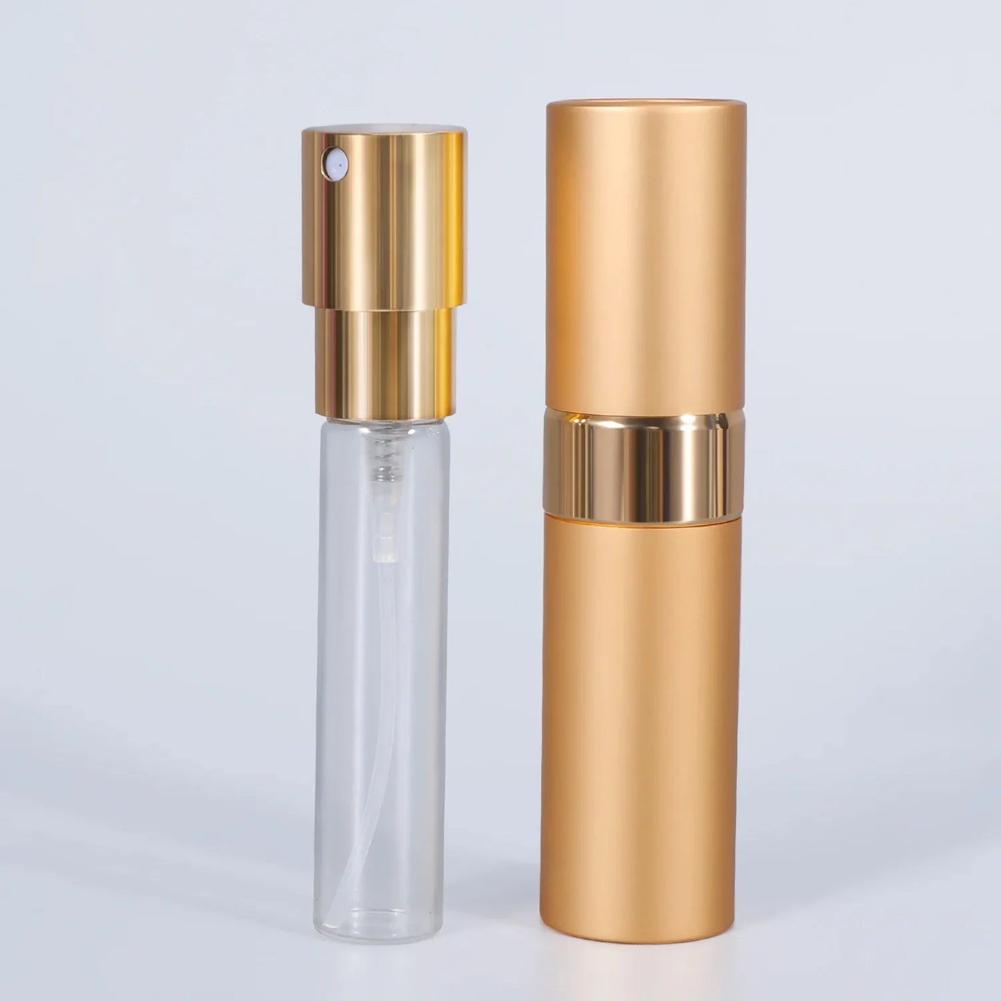 Perfume Refill Bottle 8ml Metal Aluminum Refillable Perfume Bottle Spray Bottle Portable Atomizer Perfume Travel Kaufschwan®
