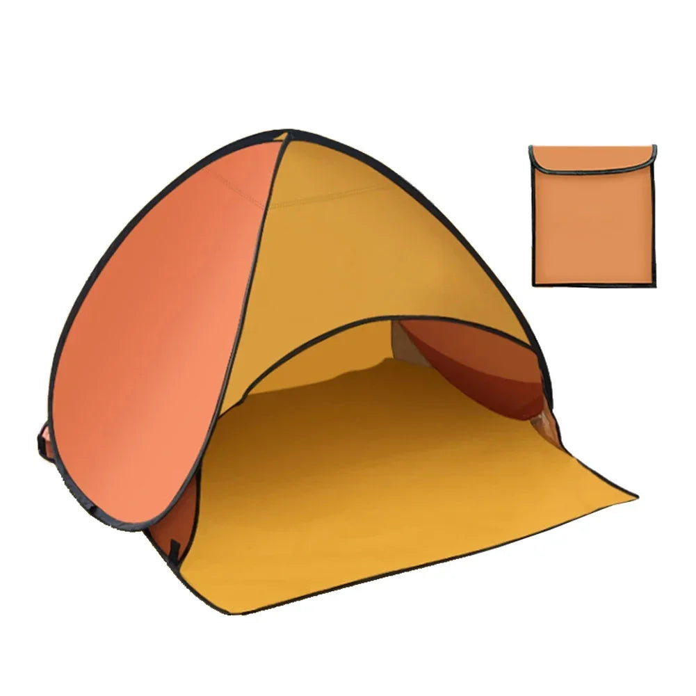 Tragbares Mini Sonnenschutz Zelt – Outdoor Kopfzelt Strand Sonnenschutz Wind- & Sandfest Pop-Up Sonnenblende Kaufschwan®