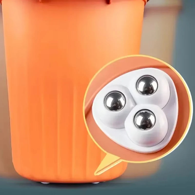 6-teiliges Selbstklebendes Mini-Rollen-Set – Um 360° Drehbare Rollen mit Edelstahl-Lagern für Küche und Heimwerkerprojekte Kaufschwan®