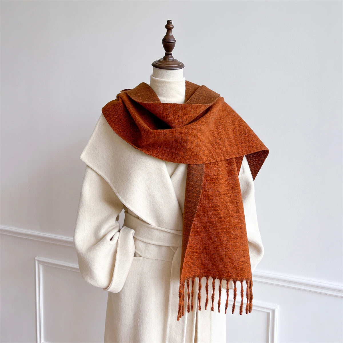 Luxus Damen Schal | Winter Warmer Schal Umschlagtuch & Stola | Pashmina Foulard, Bandana & Decken Poncho