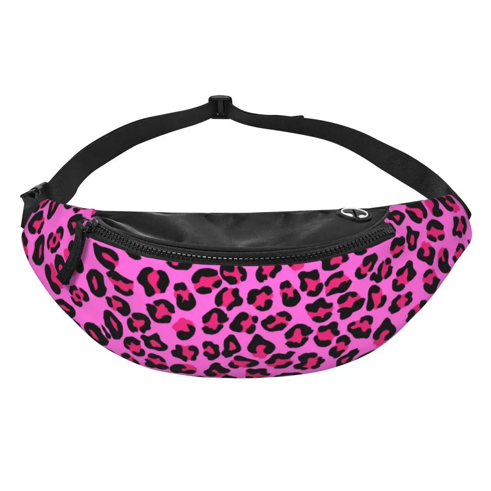 Leopardenmuster Gürteltasche – Unisex Hüfttasche | Cheetah Print Crossbody Bag für Laufen, Reisen & Handy Kaufschwan®