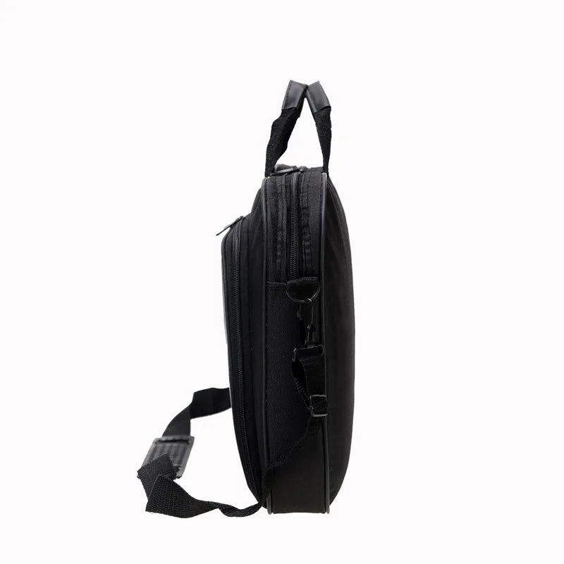 Business Nylon Laptop Schultertasche – Tragbare Computer Handtasche mit Reißverschluss im Schlichten Design Kaufschwan®