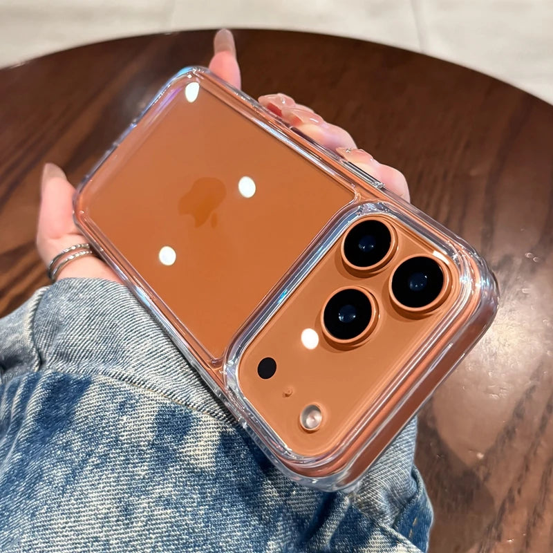 Hochwertige Transparente Acryl-Schutzhülle für iPhone 18 Pro & iPhone 18 Pro Max – Stoßfeste Klare Hülle mit Schützendem Rand Kaufschwan®