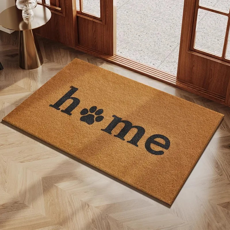 Eingangsmatte aus Seidenringen – Hochwertige, Schmutzabweisende Türmatte für Schiebetüren, Nicht Waschbar Kaufschwan® Motiv 2 120x180cm47.2x70.8in