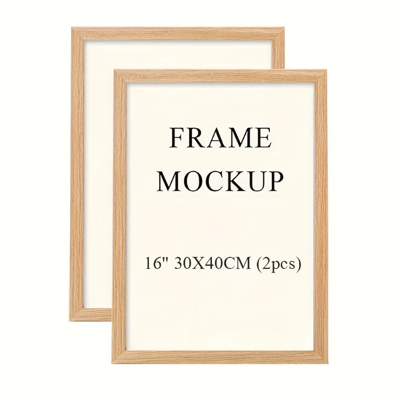 Vintage Holz Bilderrahmen Set – Wandmontage Galerie Rahmen für Wohnraum Dekoration Kaufschwan®