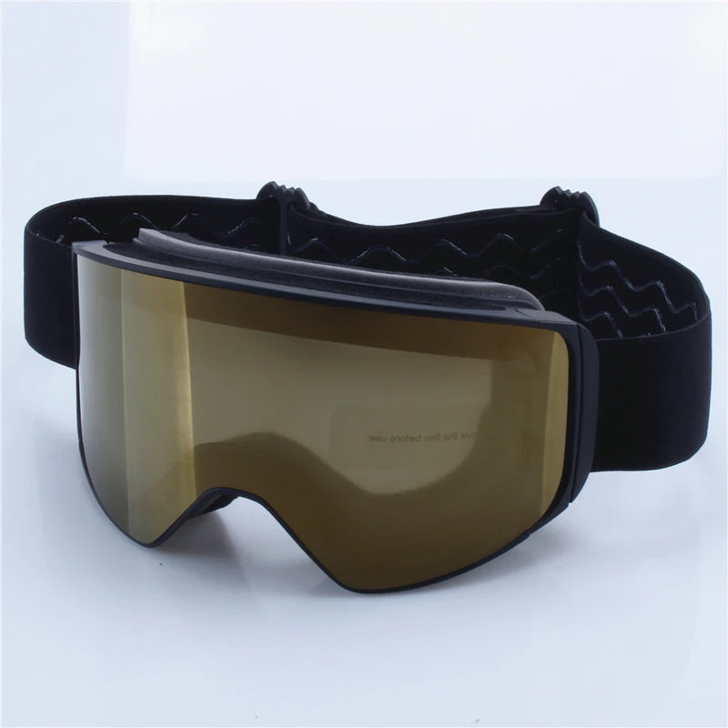 Doppelglas Anti-Beschlag & UV-Schutz | HD Schneebrille für Skifahren & Snowboarden, Unisex Kaufschwan® Design 2