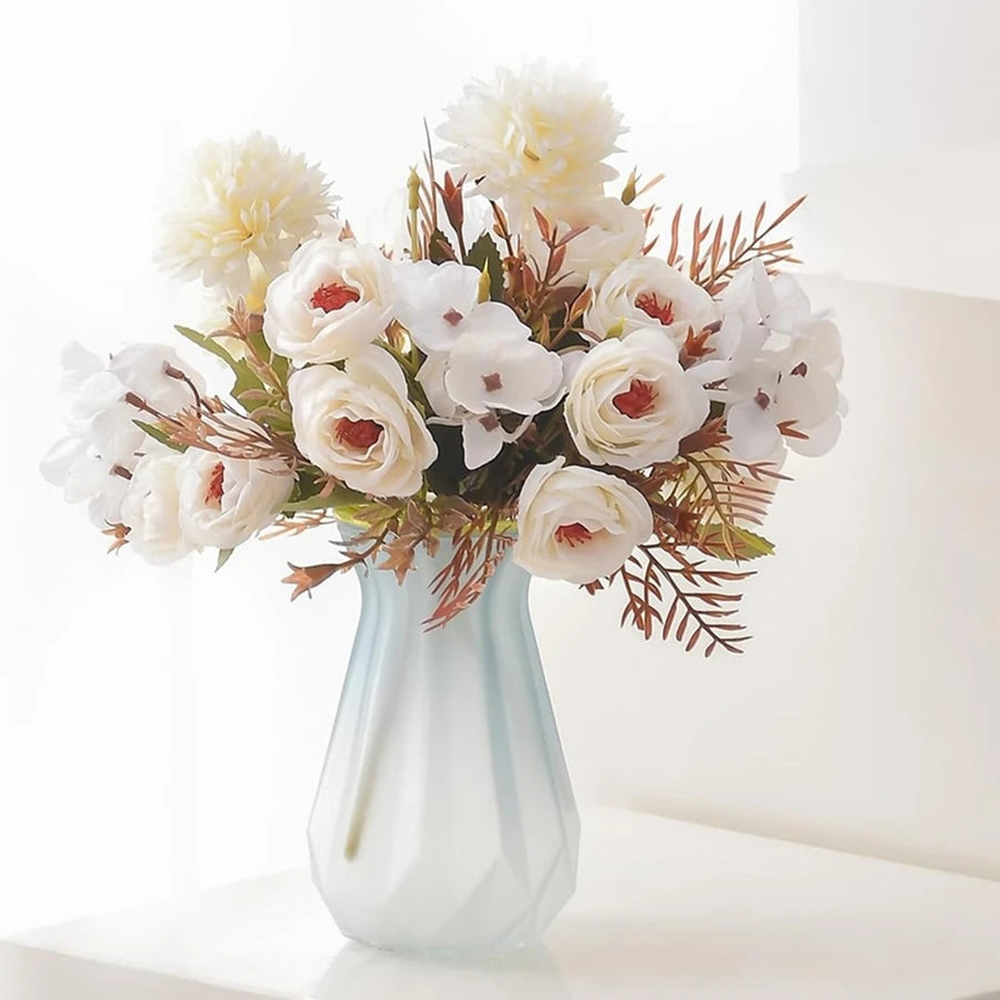 Künstliche Seidenrosen – Realistische Kunstblumen für Hochzeit, Zuhause & Feste | Brautstrauß, DIY Basteln, Kränze & Fotodekoration Kaufschwan®