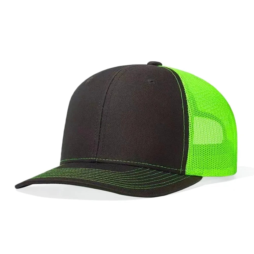 Casual Mesh Sommer Baseballkappe | Atmungsaktiv UV-Schutz Outdoor Reise Sonnenhut | Verstellbarer Hip-Hop Sport Schirm für Herren & Damen Kaufschwan® 7