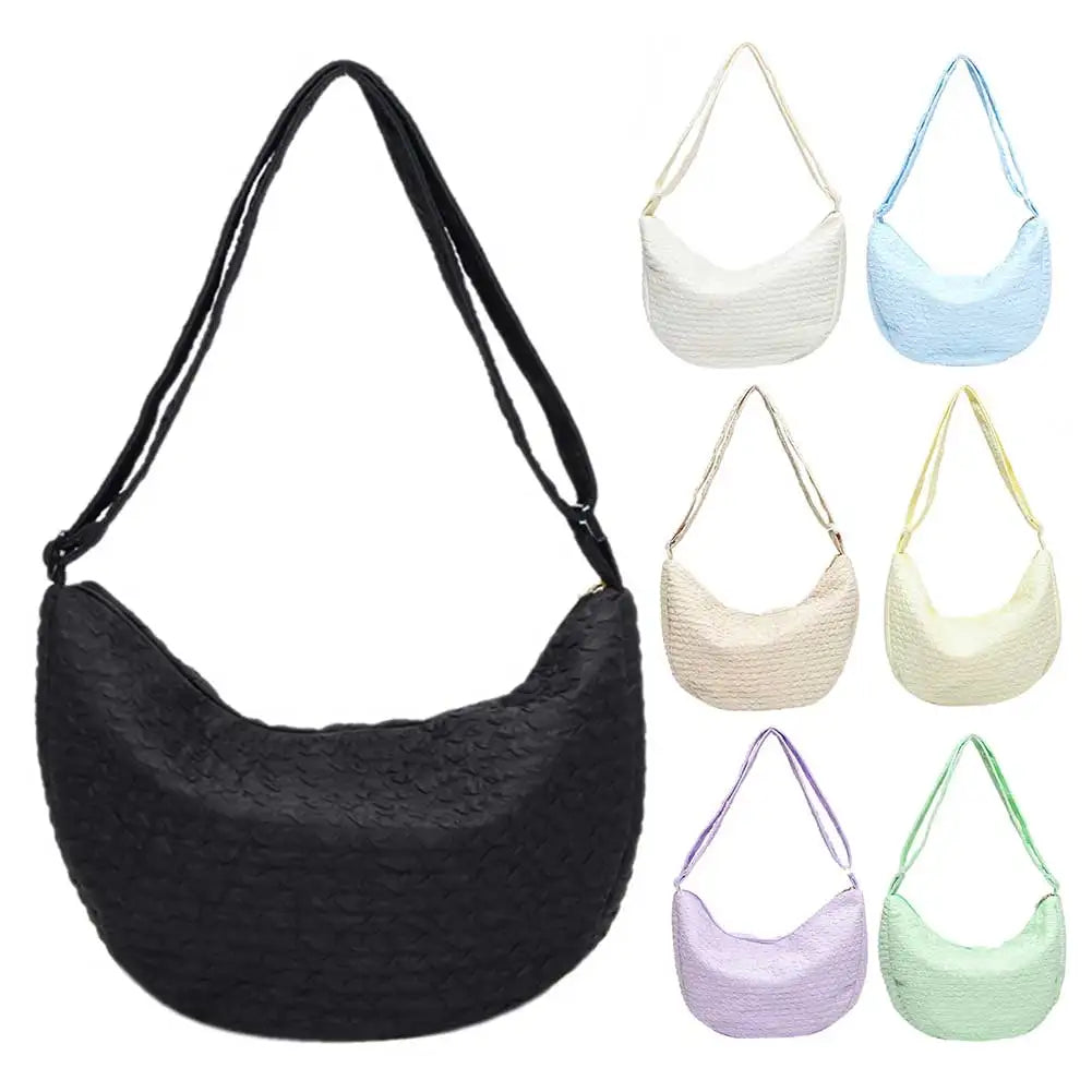 Damen Crescent Schultertasche – Trendige Hobo Crossbody Tasche mit Verstellbarem Riemen | Alltag, Reisen & Shopping Kaufschwan®
