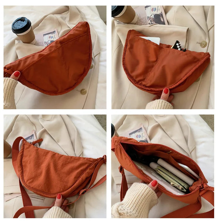 Damen Nylon Crossbody Tasche – Große Kapazität Designer Schulter Tote & Reisetasche Shopper Kaufschwan®