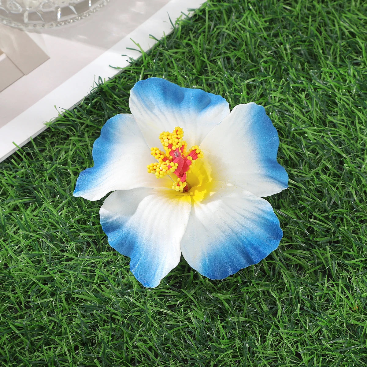 Orchideen-Blumen Haarklammer – Braut & Urlaubs Haaraccessoire