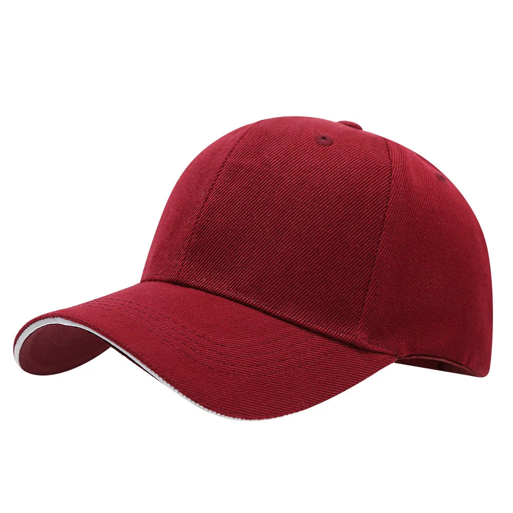 17 Farben Woll Baseballkappe Set | Herren & Damen Freizeit Einfarbige Kappe | Outdoor Reise Mode Kappe 6 Stück Kaufschwan® 10 Adjustable