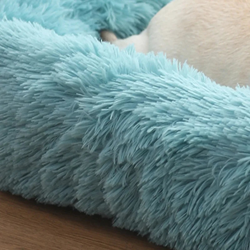 Plüsch Haustierbett Sofa – Flauschiges Kissenkorb Bett für Hunde & Katzen Kaufschwan®