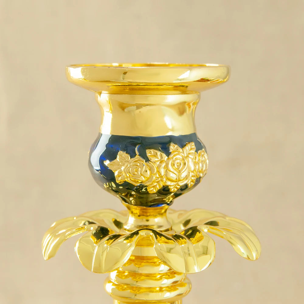 Orthodoxer Kerzenhalter – Handgefertigter Komposit Kerzenständer für Zuhause, Villa, Wohnzimmer & Party Dekoration Kaufschwan®