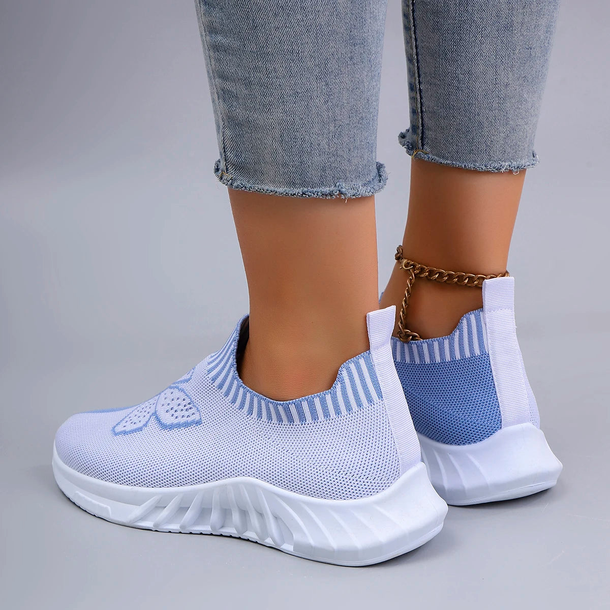 Frühling Damen Slipper – Bequeme, Atmungsaktive, Leichte & Langlebige Freizeitschuhe | Einfach zum Hineinschlüpfen Kaufschwan®