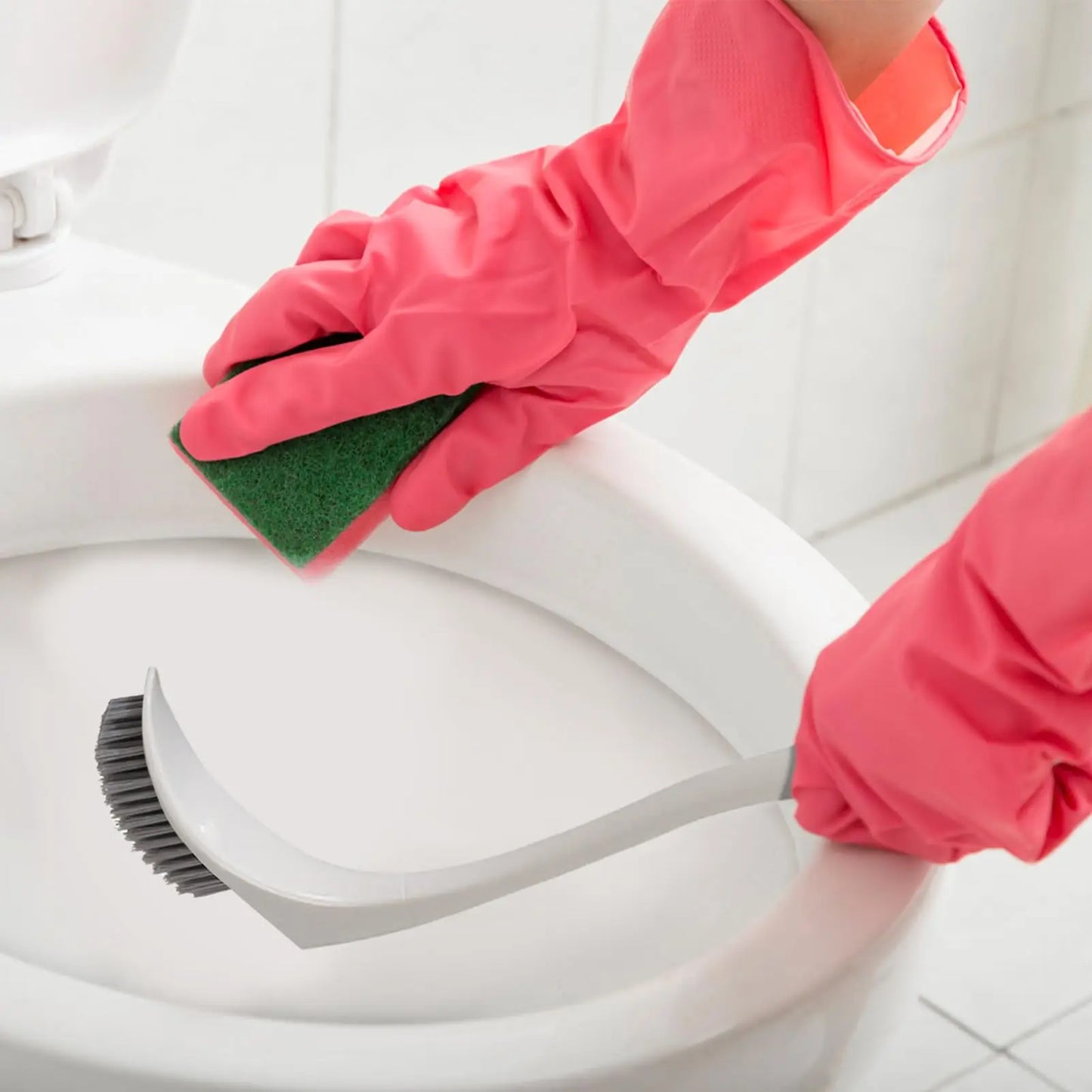 Toilettenbürste in Schwanenform mit Halter – Gebogener Griff & Dichte Borsten zur Tiefenreinigung Kaufschwan®