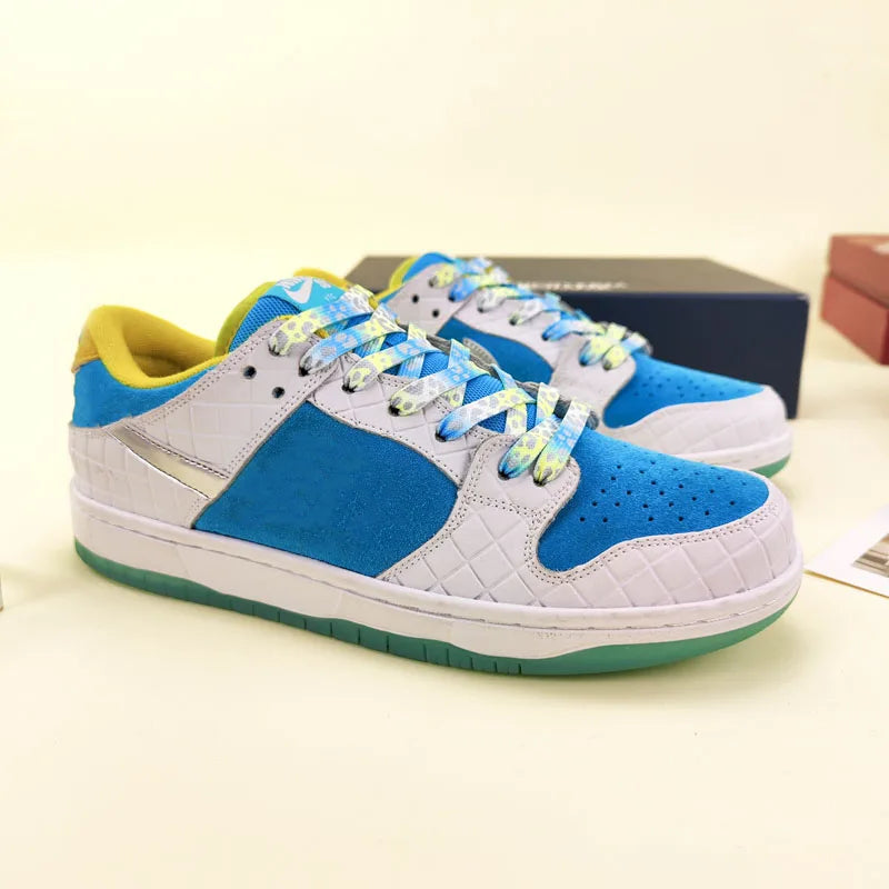 Flache Modische Schnürsenkel – Leopardenmuster & Tie-Dye Farbverlauf | Stilvolle Laces für AF1, AJ1 & Leinensneaker Damen & Herren Kaufschwan®