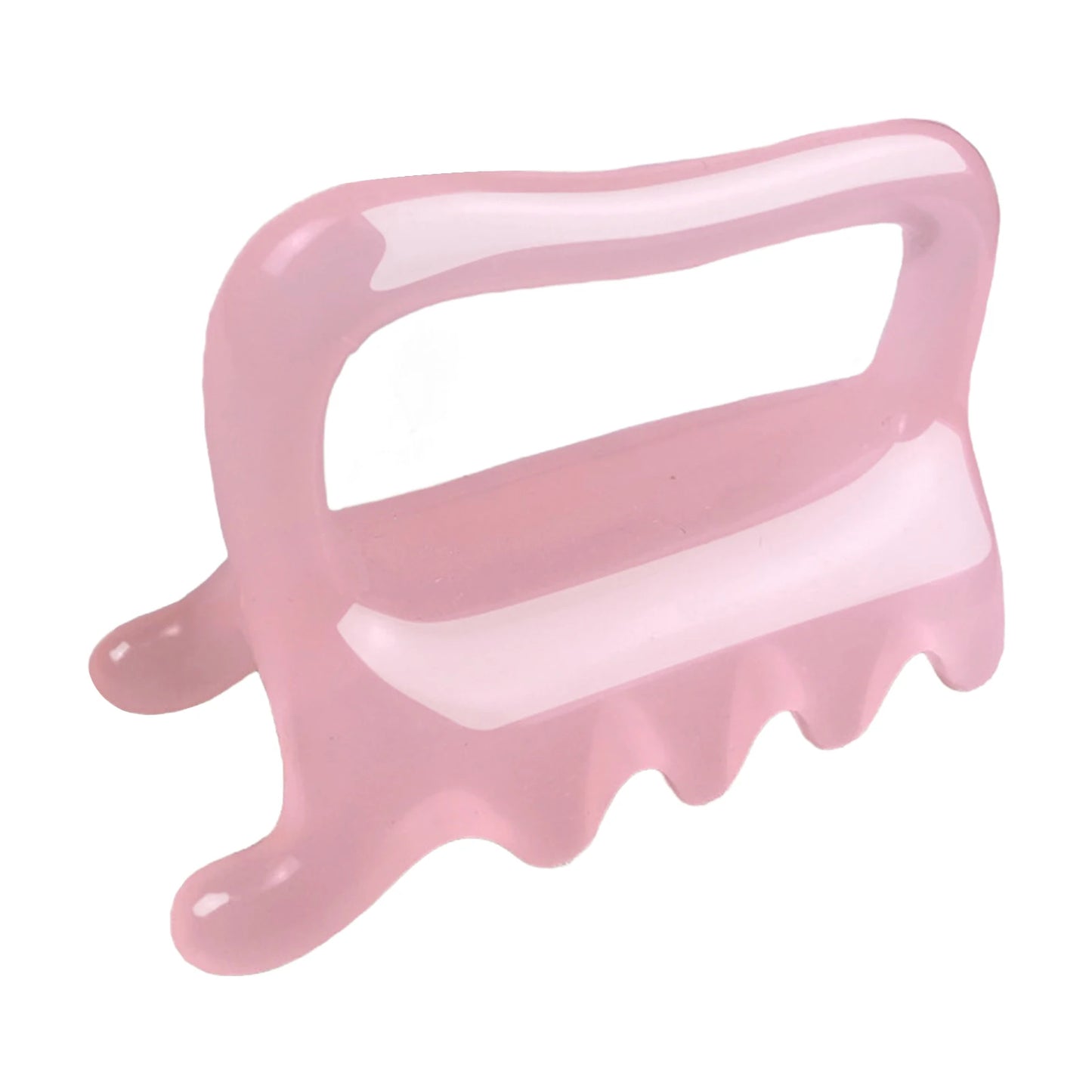 Handliches Massage-Werkzeug | Nacken-, Schulter- & Rücken-Massager aus Harz | Schleimbeutelentzündung & Stresslinderung für Büroangestellte & Sportler Kaufschwan® Rosa Reguläre Nummer