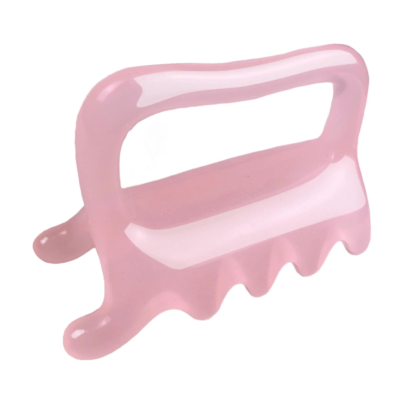 Handliches Massage-Werkzeug | Nacken-, Schulter- & Rücken-Massager aus Harz | Schleimbeutelentzündung & Stresslinderung für Büroangestellte & Sportler Kaufschwan® Rosa Reguläre Nummer