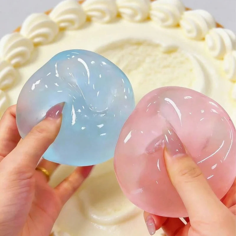 Squishyball – Handgemachtes Formbares Slow-Rebound Knautsch-, Fidget- & Sensorikspielzeug zum Stressabbau Kaufschwan®