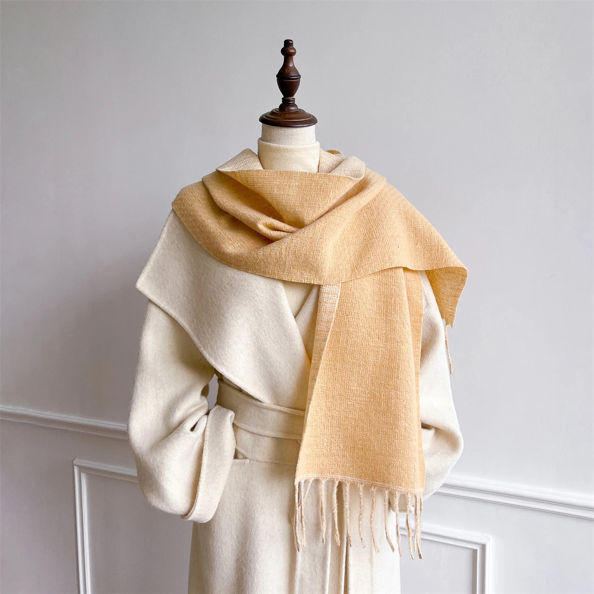 Luxus Damen Schal | Winter Warmer Schal Umschlagtuch & Stola | Pashmina Foulard, Bandana & Decken Poncho