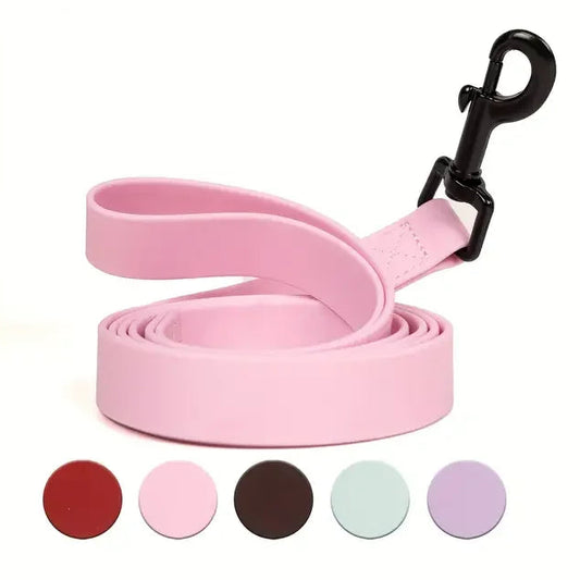 Verdickte PVC Hundeleine Wasserdicht Strapazierfähig Bissfest Outdoor Leine für Alle Hunde Kaufschwan®