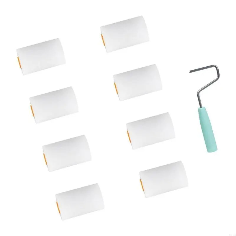 Schaumstoff Farbroller Set – Kleine Rollen für Wand- und Möbelanstrich Kaufschwan®