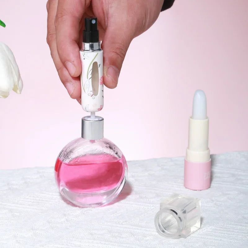 2/1PC 5ml Mini Perfume Bottle Refillable Empty Cosmetic Containers Portable Spray Atomizer Bottle Portable Travel Perfume Bottle Kaufschwan®