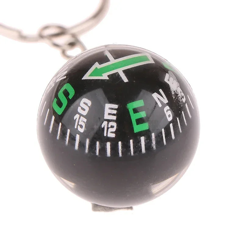 Tragbarer Leichter Notfallkompass – Mini Kugelkompass Schlüsselanhänger für Outdoor Survival, Camping & Reisen Kaufschwan®