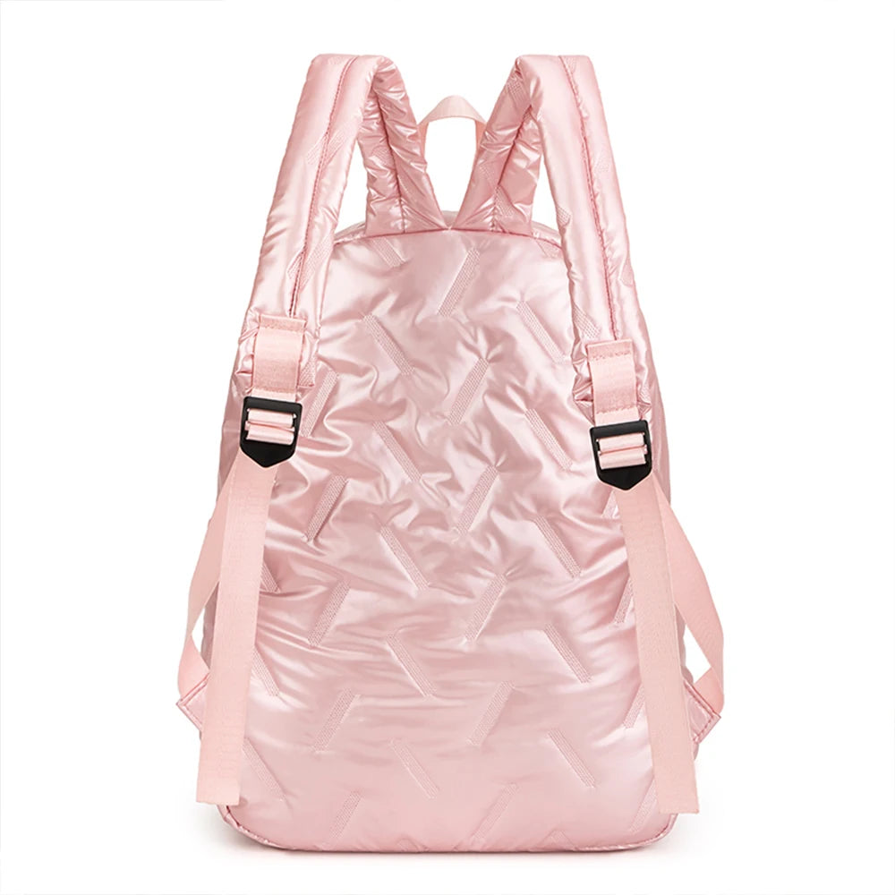 Knitter-Optik Rucksack für Damen | Großraum Studenten- & Reisetasche | Freizeit Laptop-Rucksack für Schule & Pendeln Kaufschwan®