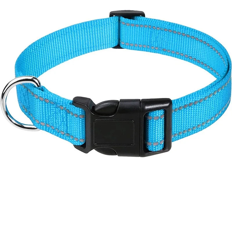 Dekoratives Choker Hundehalsband Stilvolles Halsband für Kleine Hunde Welpen Verstellbar Kaufschwan® Blau XS (1.5CM)(20-30CM)