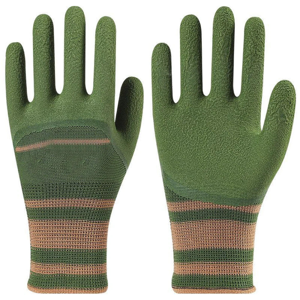 Dornenfeste Gartenhandschuhe Atmungsaktiv Schutz Handschuhe für Rosen Kaktus Gartenarbeit 1–10 Paar/Set Kaufschwan®