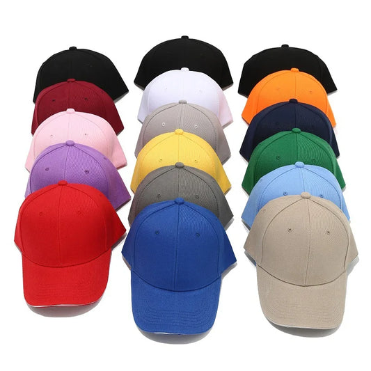 17 Farben Woll Baseballkappe Set | Herren & Damen Freizeit Einfarbige Kappe | Outdoor Reise Mode Kappe 6 Stück Kaufschwan®