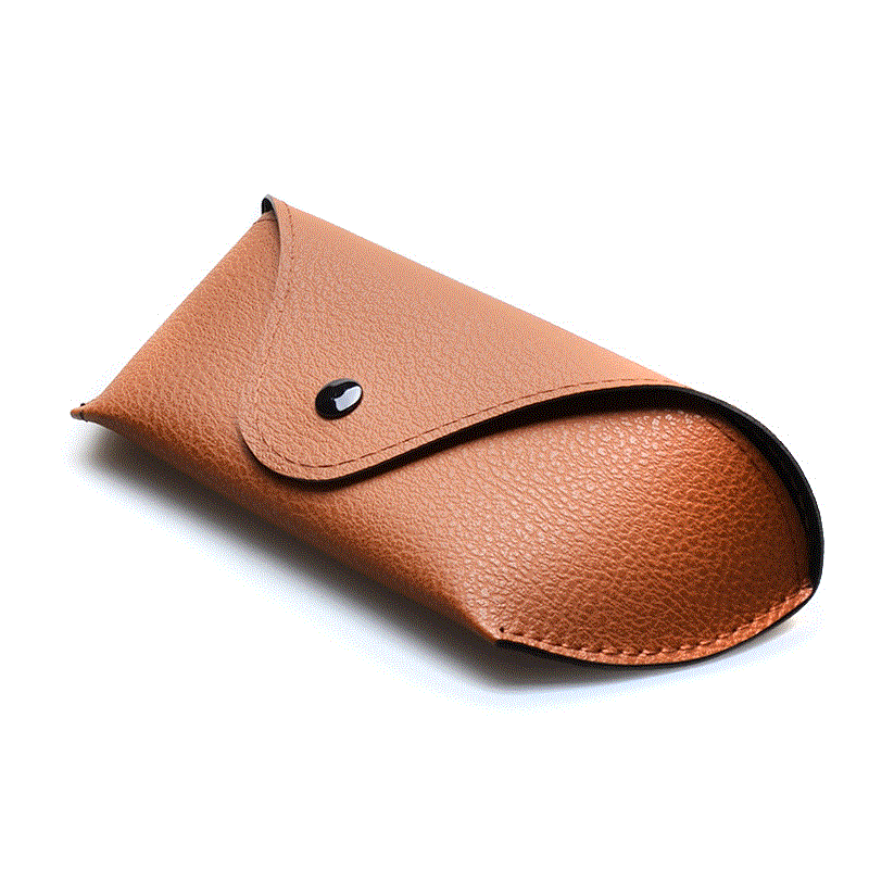 PU Leder Brillenetui mit Metallverschluss – Schutzetui für Sonnenbrillen und Lesebrillen für Damen und Herren Kaufschwan®