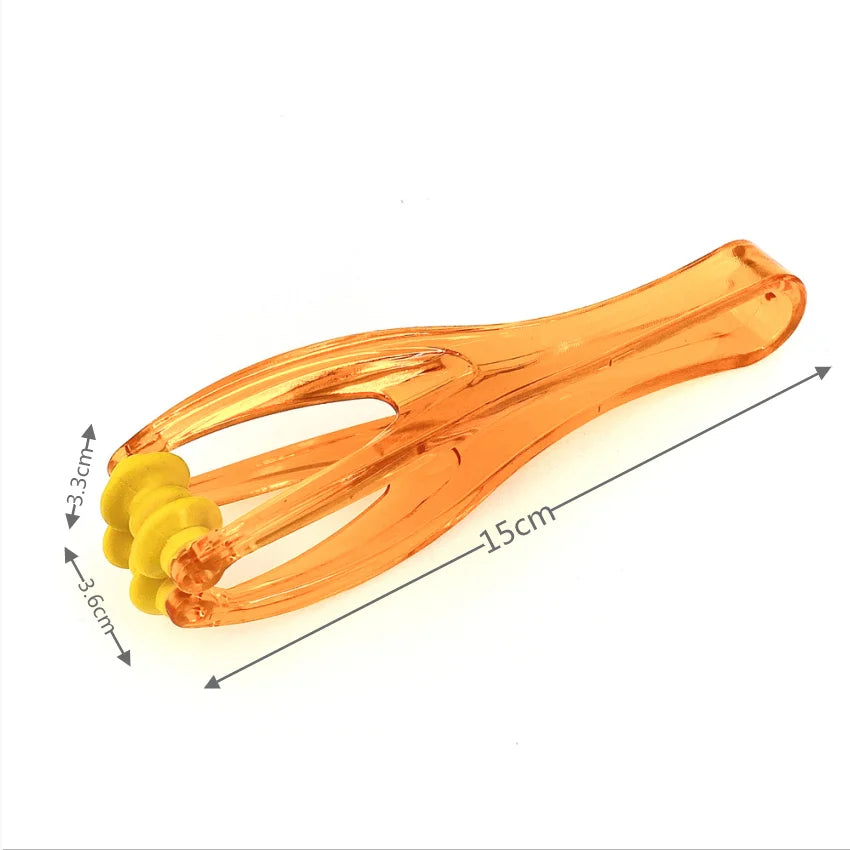 2-Rollen-Fingermassager | Mini-Fingergelenk-Massager mit elastischem Griff | Fördert Durchblutung & Muskelentspannung Kaufschwan®