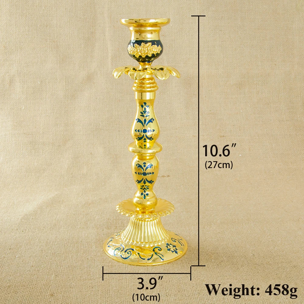 Orthodoxer Kerzenhalter – Handgefertigter Komposit Kerzenständer für Zuhause, Villa, Wohnzimmer & Party Dekoration Kaufschwan®