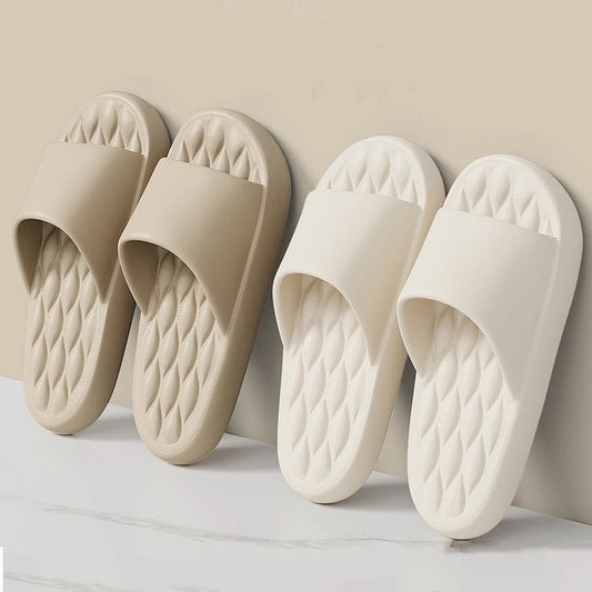 Große Größe 48–49 Sommer-Hausschuhe | Rutschfeste EVA-Bad-Slides | Leichte Strandsandalen für Damen & Herren | Partner-Schuhe