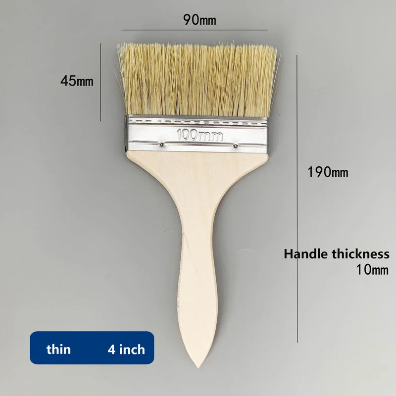 Thick-handled and thin-handled paint brushes are available. Household soft-bristled dust-removing brushes and special brushes fo Kaufschwan® Stil l 1 Stück
