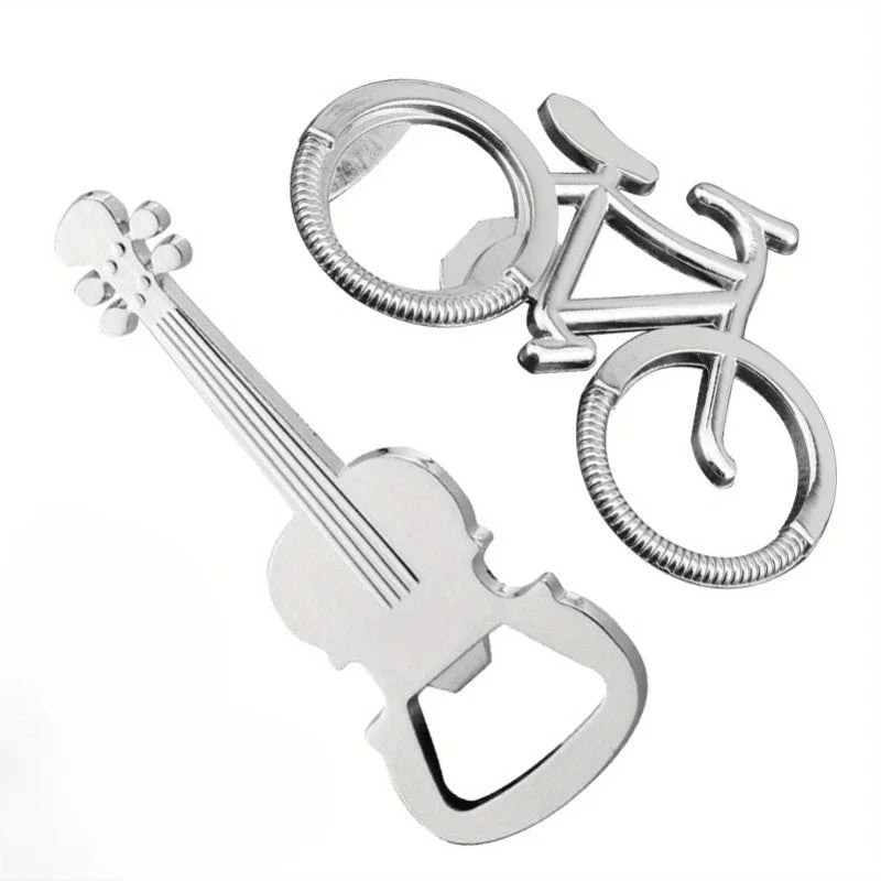 Gitarren Flaschenöffner – Musik Geschenk Metall Bar Werkzeug Kaufschwan® Design 1
