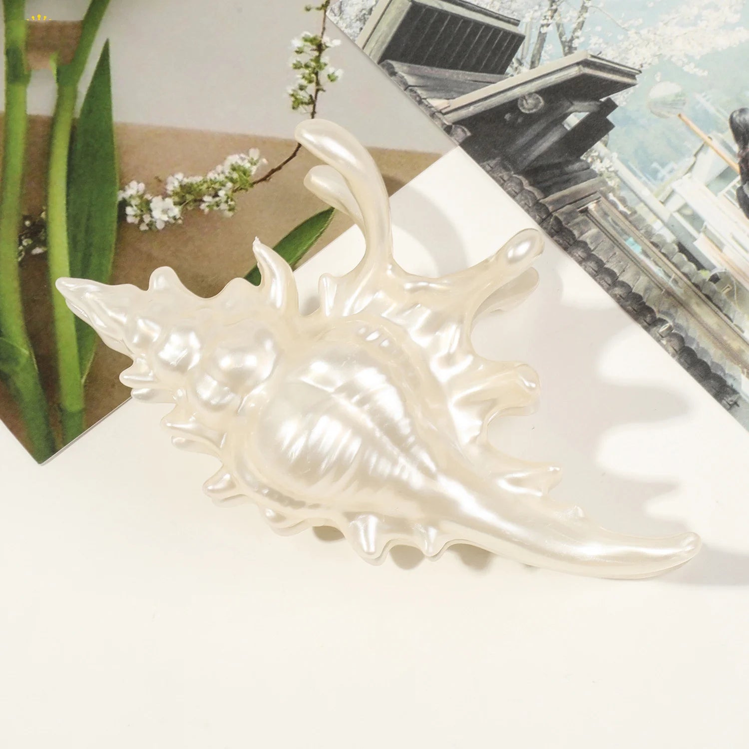 Ozean Muschel-Haarklammer – Haarspange für Damen & Mädchen Kaufschwan® Design 4