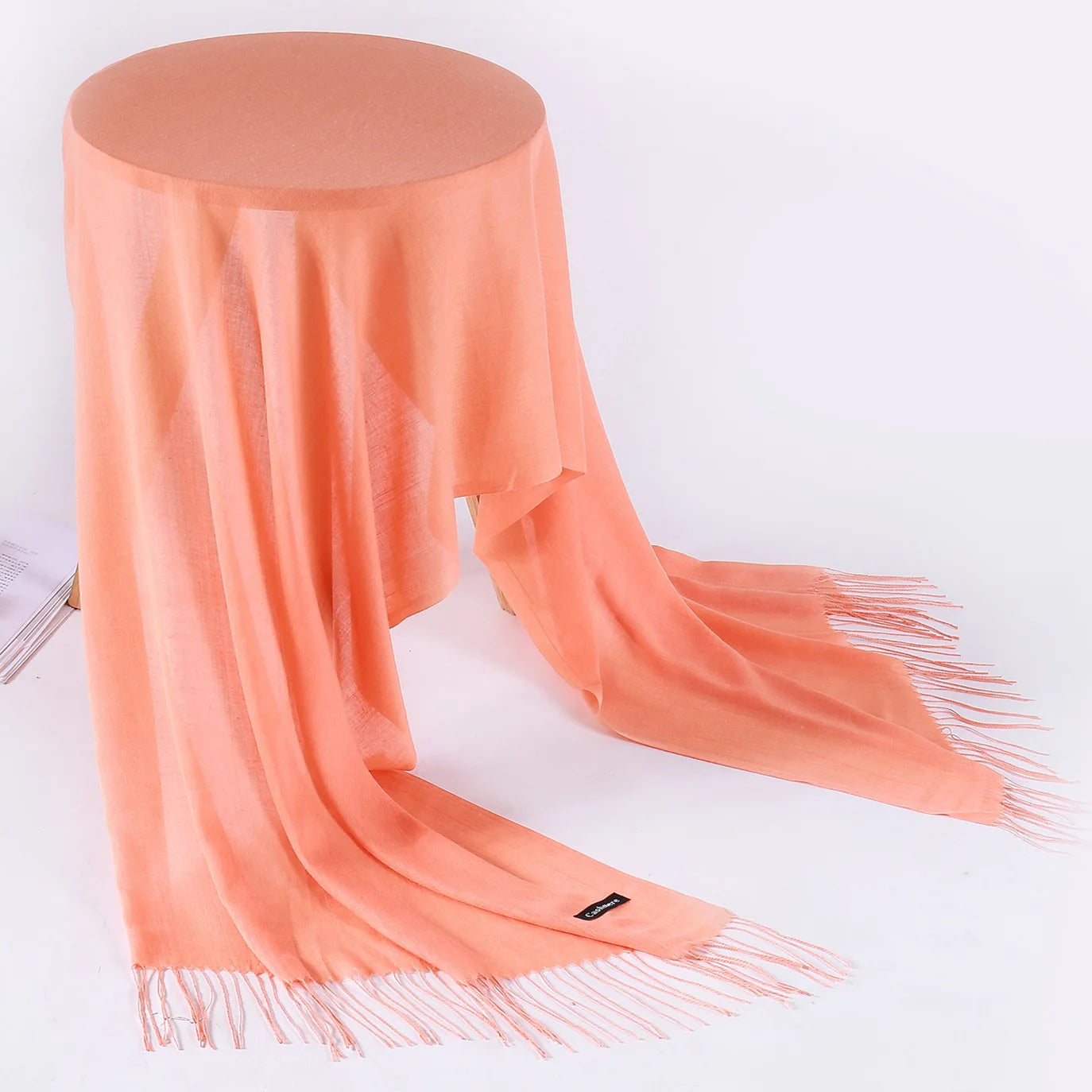 Damen Pashmina Schal | Weich wie Kaschmir | Warmer Winter Schal, Reise- & Büro-Accessoire Kaufschwan®