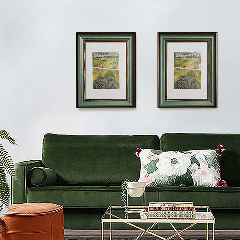 Vintage Antiker Bilderrahmen – Holzoptik Rustikale Tischdekoration Kaufschwan®