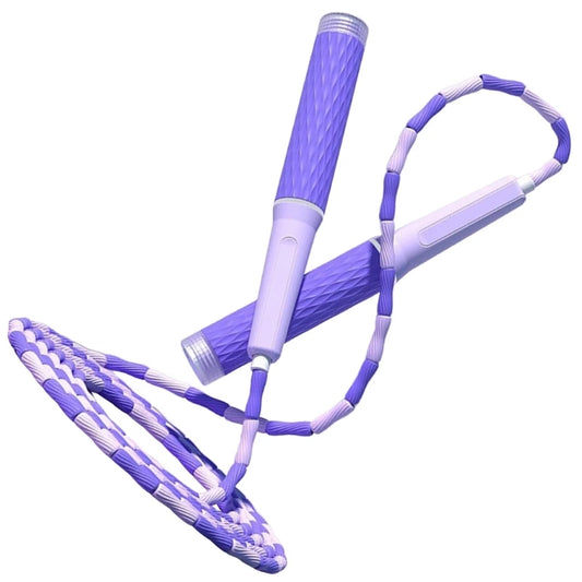 Springseil mit Perlen – Verstellbares Segmentiertes Fitness Springseil | Trainings- & Abnehmseil für Frauen, Männer & Kinder