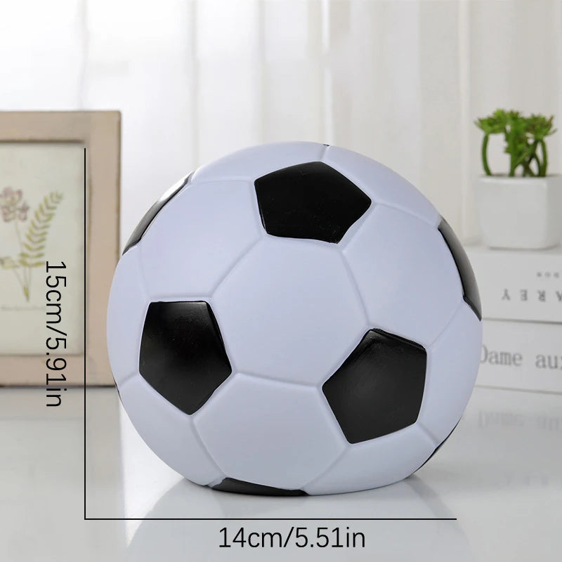 Fußball Sparschwein – Dekorative Münz Sparbox für Schlafzimmer Kaufschwan® Fußball
