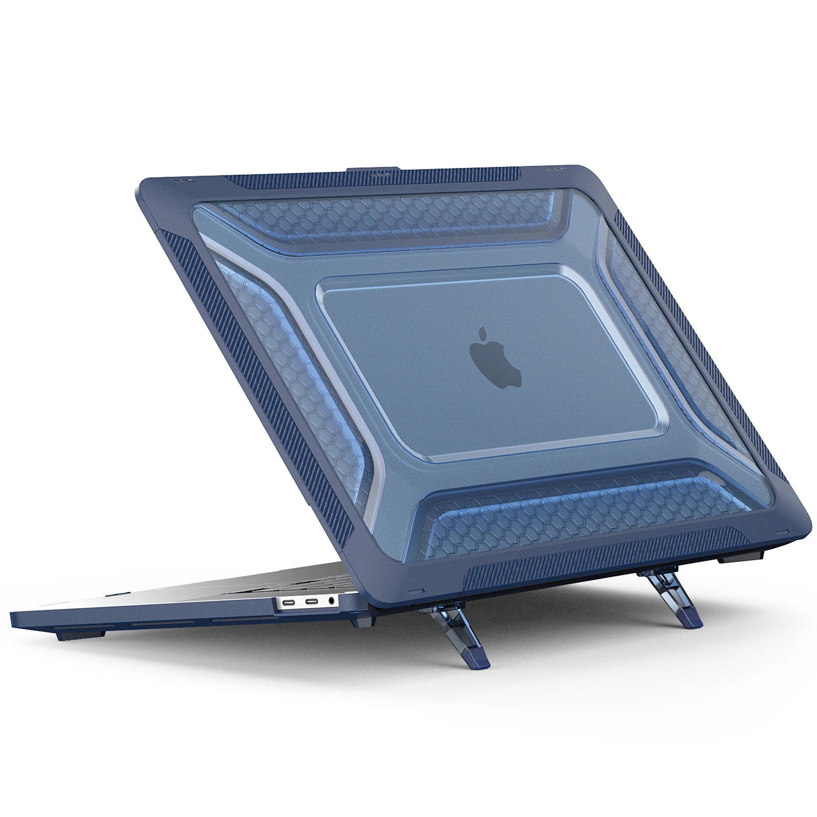 Outdoor Laptop Hülle für MacBook Air & Pro – Schlanke Stoßfeste Hartschalen Schutzhülle Kaufschwan® Blau Pro 16 M1 M2 M3 M4 M5