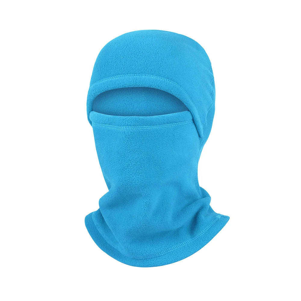 Vollgesichts-Balaclava – Winter Thermo-Fleece-Maske | Motorrad, Fahrrad & Sport Lauf Sturmhaube mit Halswärmer