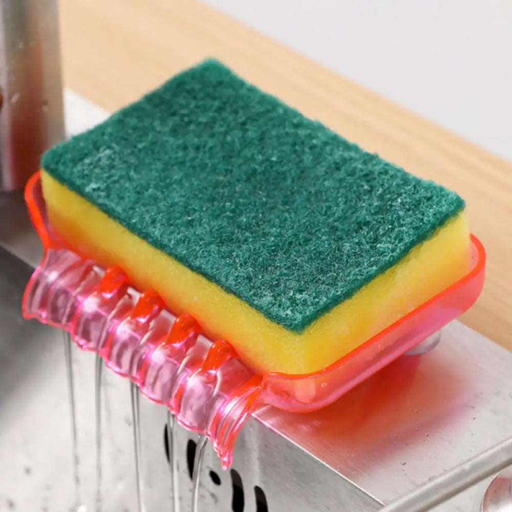 Zhang Ji Bunte Wasserfall-Seifenschale – Kunststoff-Seifenhalter mit Saugnapf für Bad & Küche Kaufschwan®