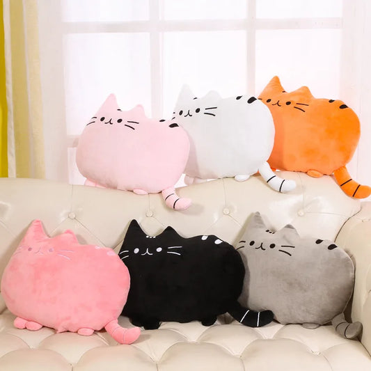 Kreatives Heimdekor Sofa- & Nachttischkissen | Meow Star Kissen | Großes Katzen Cartoon Keks Kissen Kaufschwan®