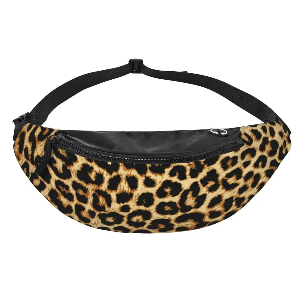 Leopardenmuster Gürteltasche – Unisex Hüfttasche | Cheetah Print Crossbody Bag für Laufen, Reisen & Handy Kaufschwan®